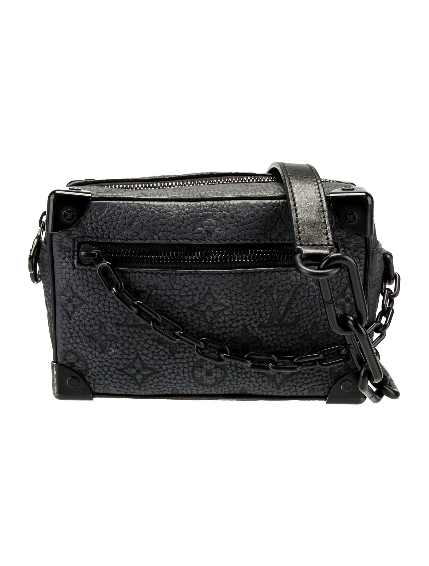 Louis Vuitton Monogram Taurillon Mini Soft Trunk Bag