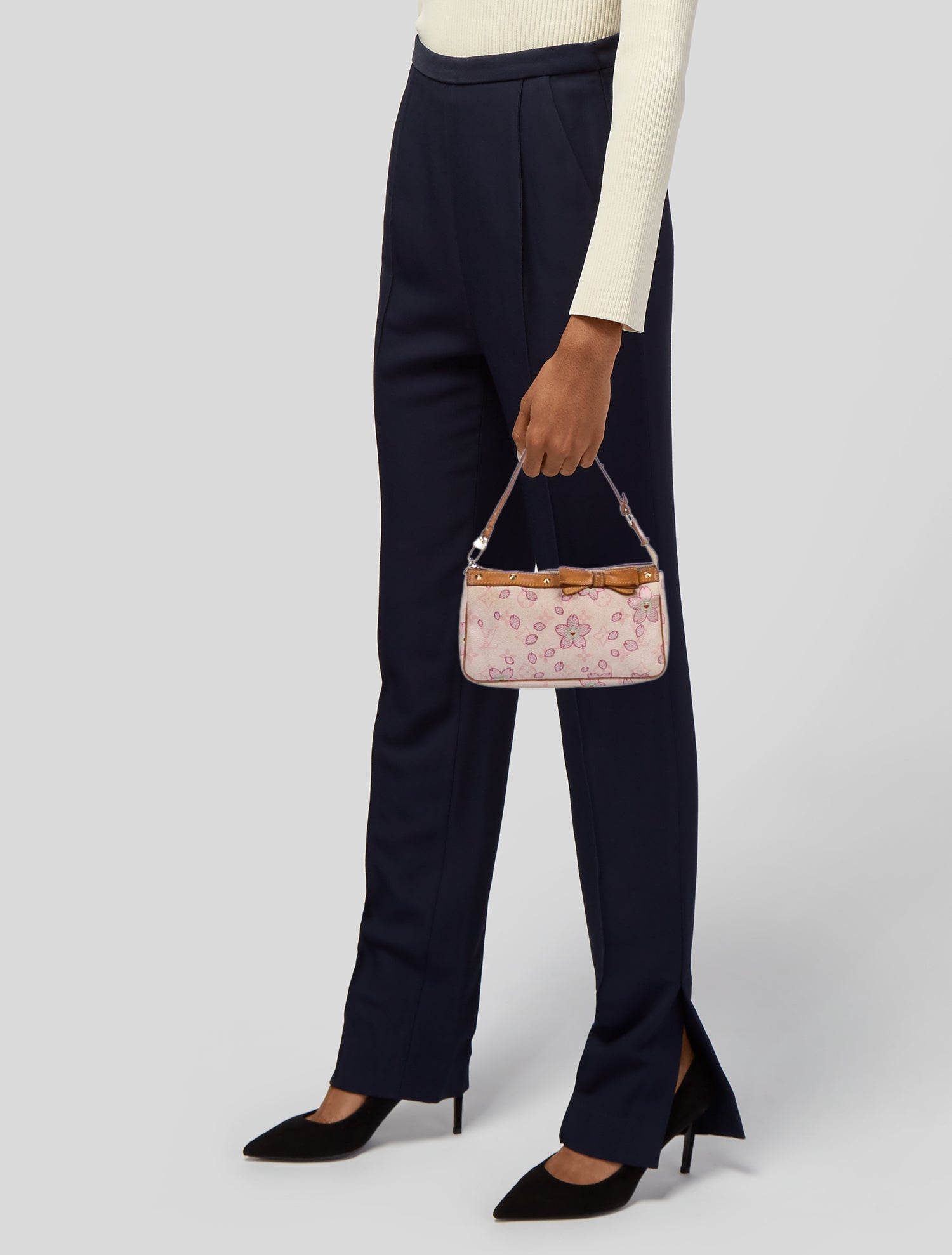 Louis Vuitton x Takashi Murakami Monogram Cherry Blossom Pochette