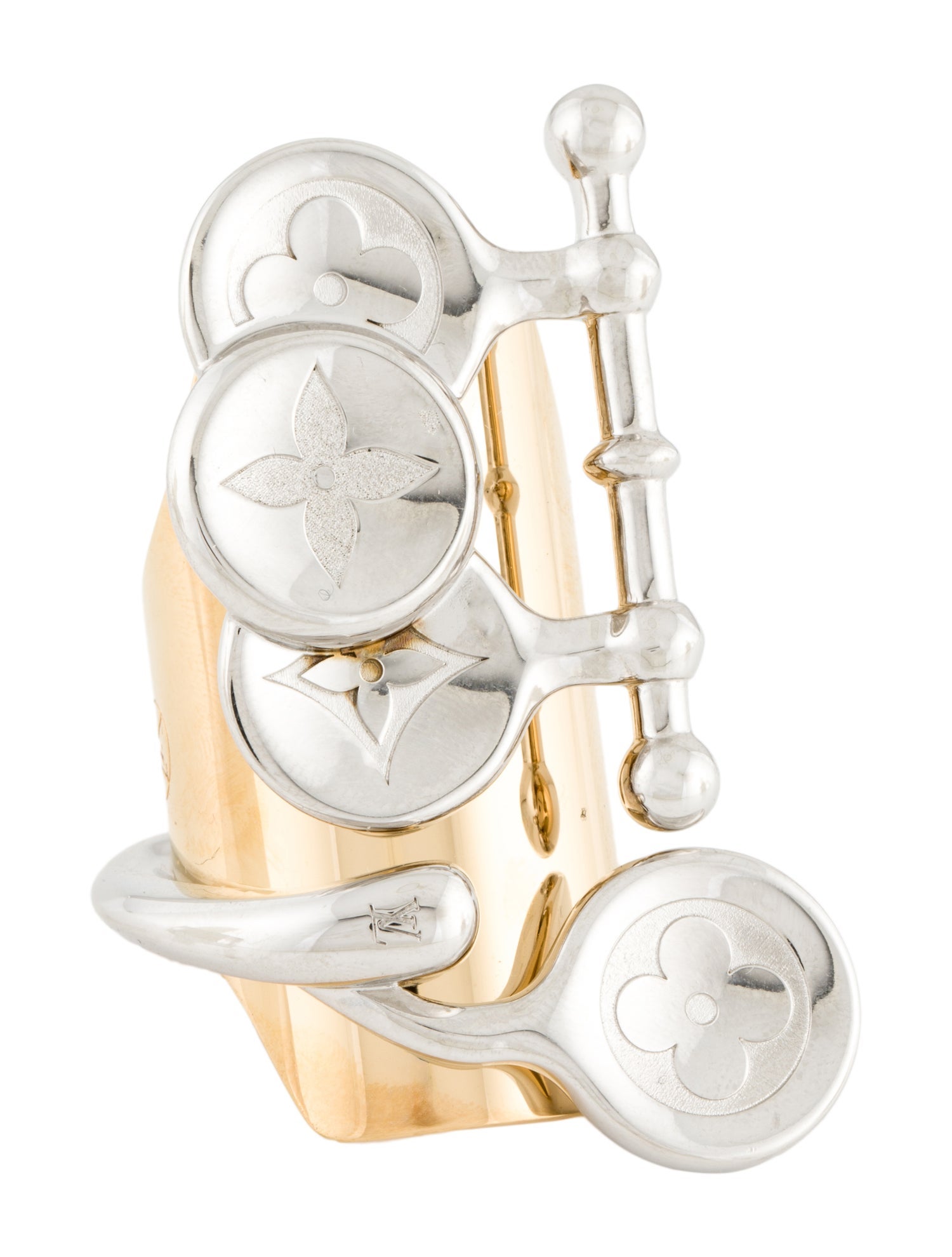 Louis Vuitton LV Symphony Ring - Brass Cocktail Ring, Rings
