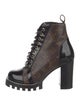 Louis Vuitton Printed Combat Boots
