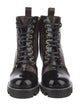 Louis Vuitton Printed Combat Boots