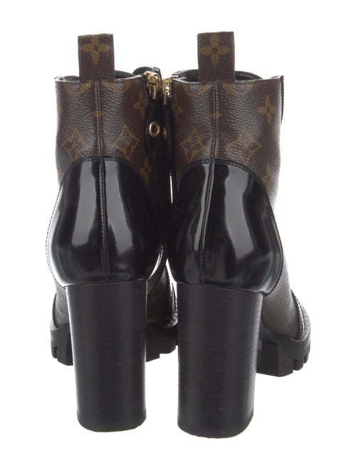 Louis Vuitton Printed Combat Boots