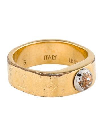 Louis Vuitton Band Nanogram Ring 5 | S
