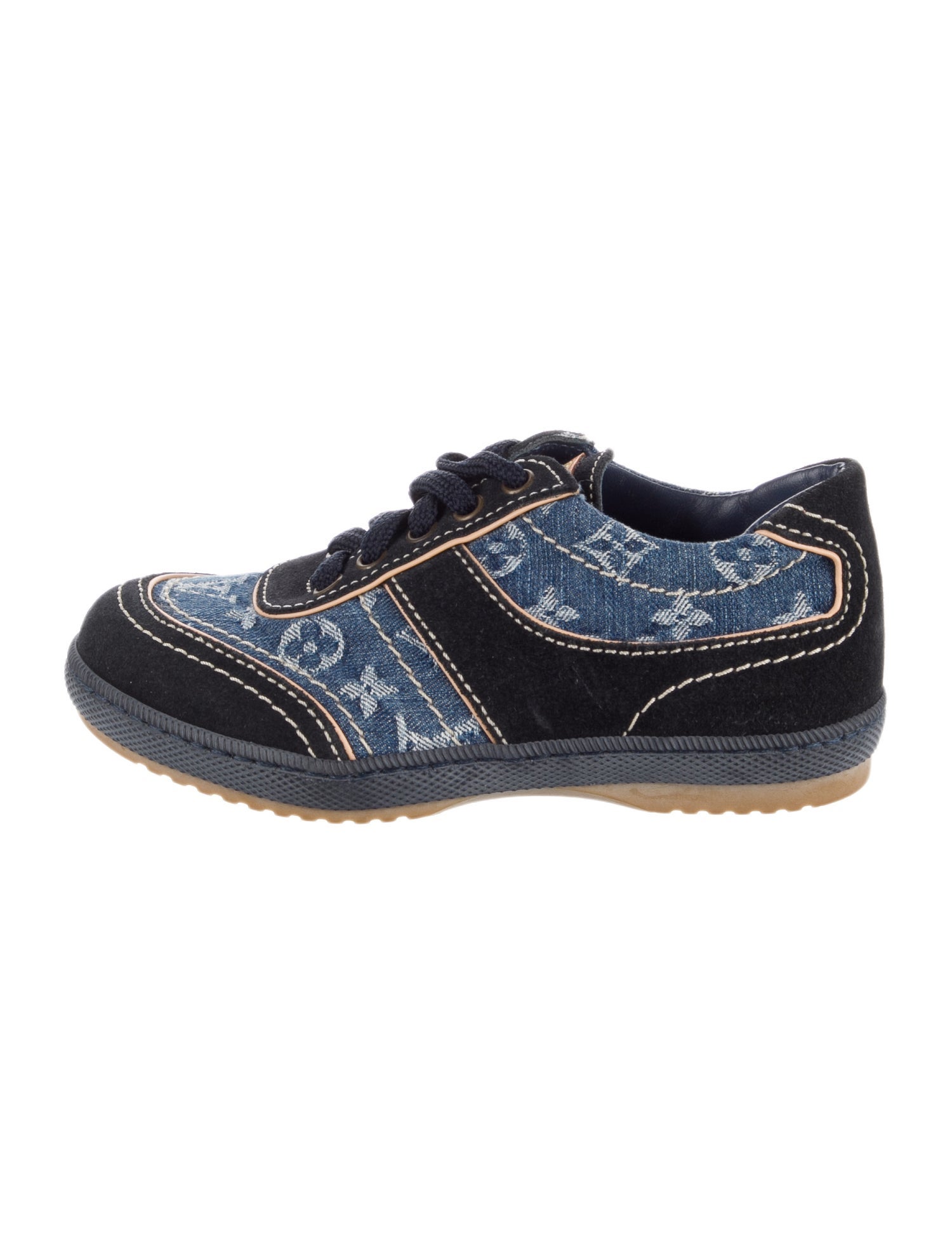 ルイ・ジュニア Christian Louboutin Louis Junior Canvas Low Top Sneakers