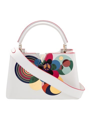 Louis Vuitton Handle Bags Limited Edition ArtyCapucines Beatriz Milhazes PM