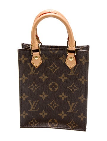 Louis Vuitton Mini Bags Monogram Petit Sac Plat