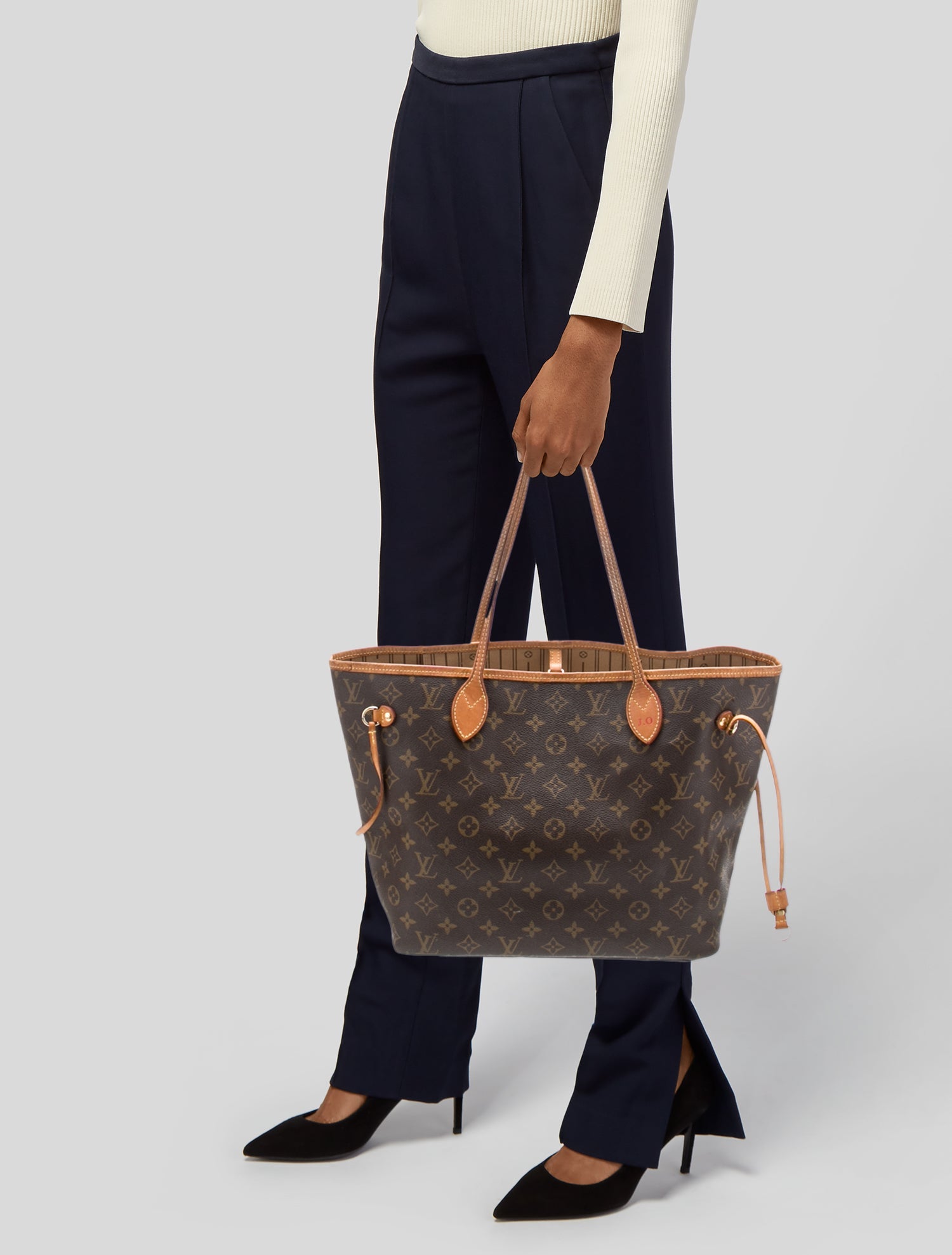 Louis Vuitton Coated Canvas Neverfull MM