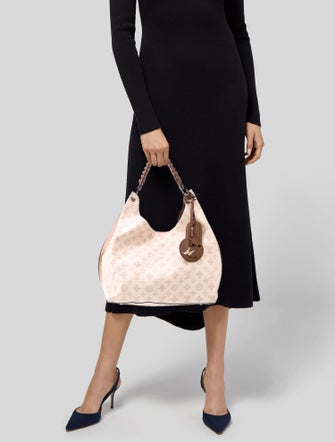 Louis Vuitton Monogram Mahina Carmel Hobo