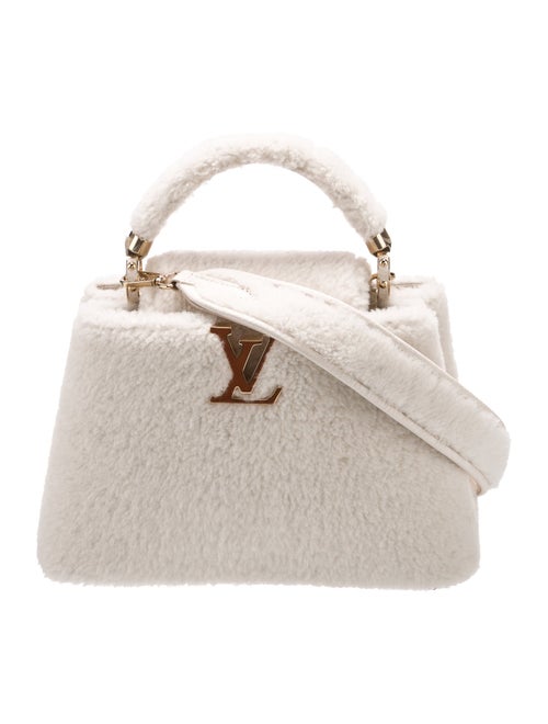 Louis Vuitton Shearling Capucines BB