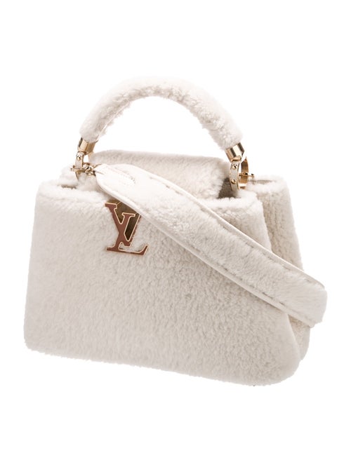 Louis Vuitton Shearling Capucines BB