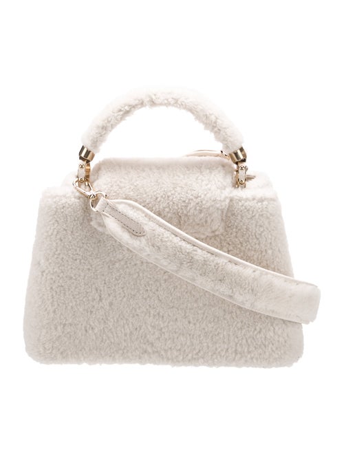 Louis Vuitton Shearling Capucines BB