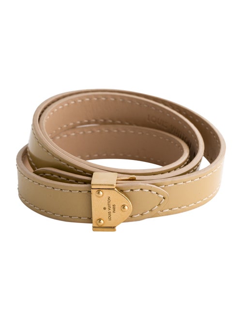 Louis Vuitton Leather Box It Wrap Bracelet