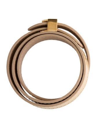 Louis Vuitton Leather Box It Wrap Bracelet
