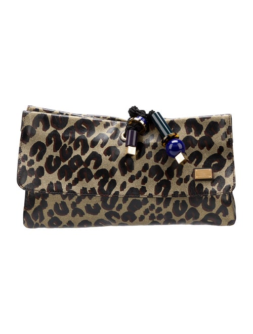 Louis Vuitton Leopard Nocturne African Queen Clutch