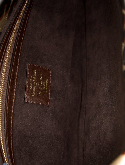 Louis Vuitton Leopard Nocturne African Queen Clutch