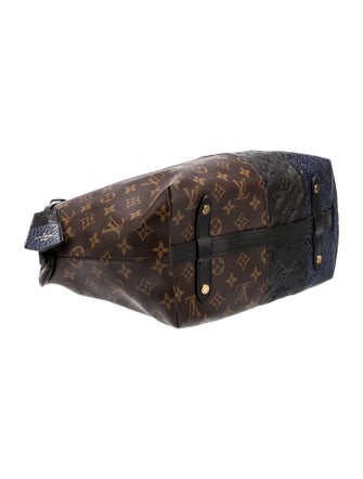 Louis Vuitton Monogram Marine Blocks Tote