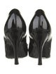 Louis Vuitton Patent Leather Printed D'Orsay Pumps