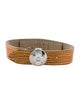 Louis Vuitton Leather Cyber Epi Wish Bracelet