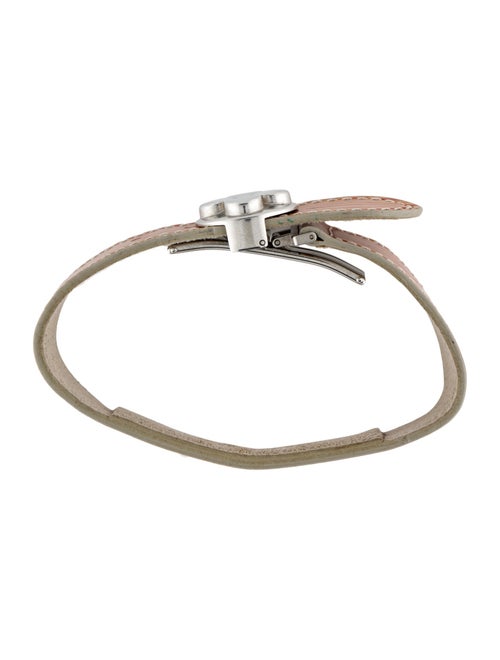 Louis Vuitton Leather Cyber Epi Wish Bracelet