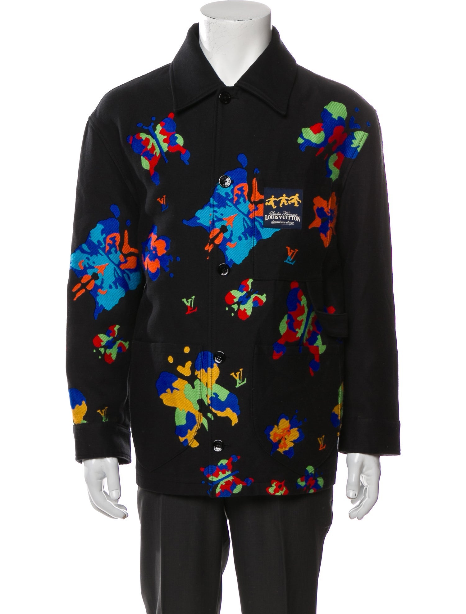 Louis Vuitton 2023 Graphic Print Jacket w/ Tags