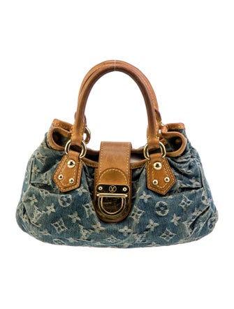 Louis Vuitton Monogram Denim Pleaty