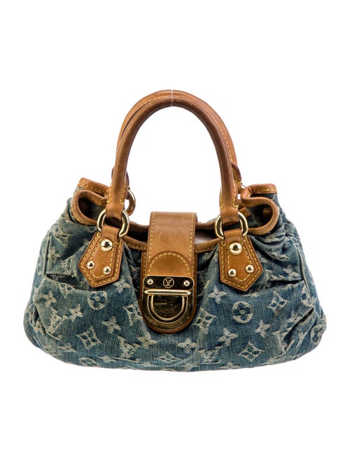 Louis Vuitton Monogram Denim Pleaty