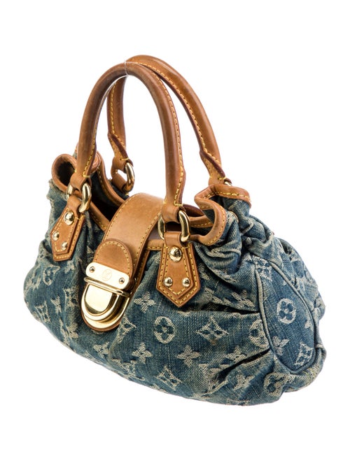 Louis Vuitton Monogram Denim Pleaty