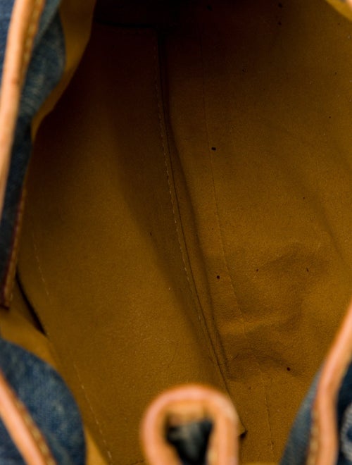 Louis Vuitton Monogram Denim Pleaty