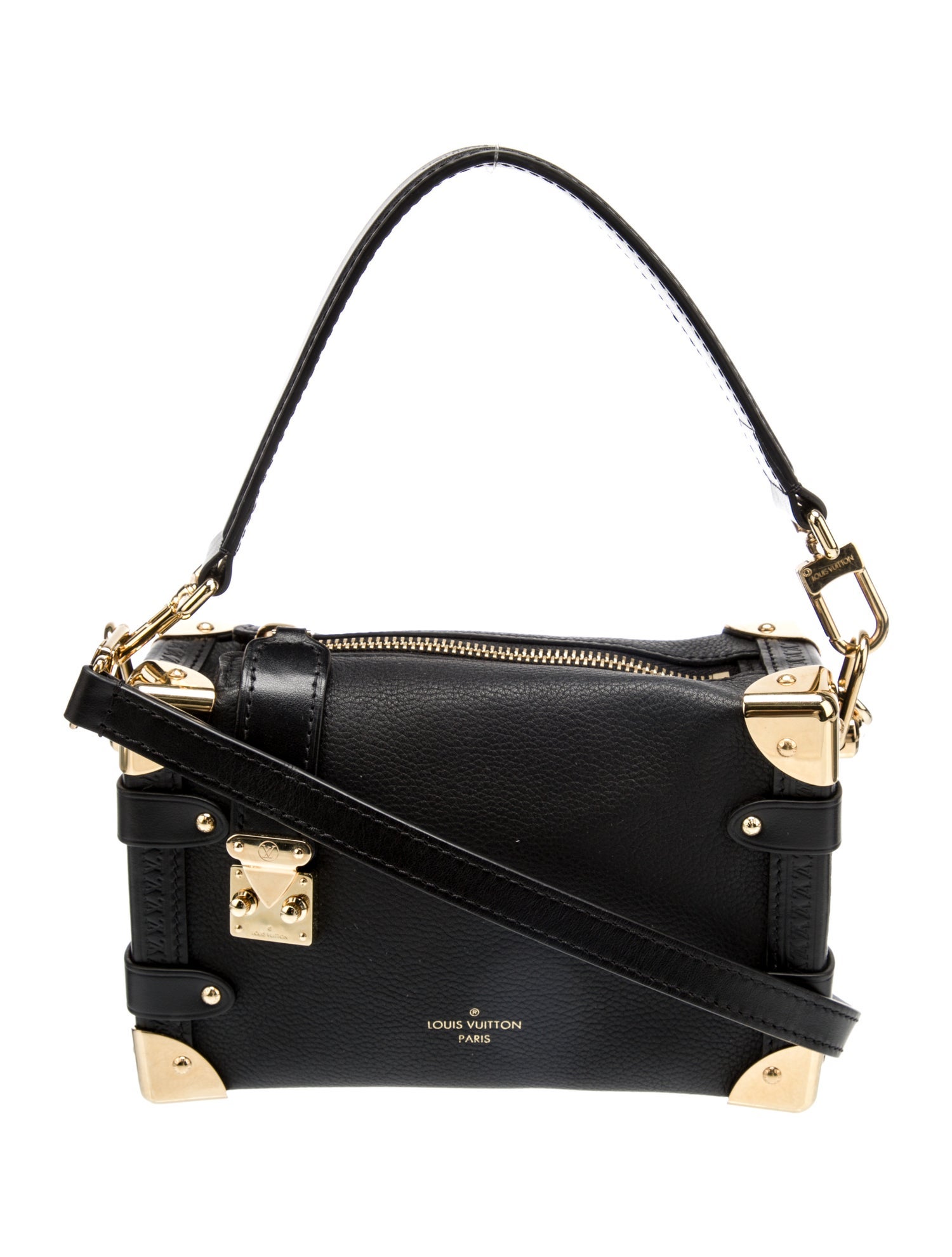 Louis Vuitton Side Trunk PM - Black Handle Bags, Handbags