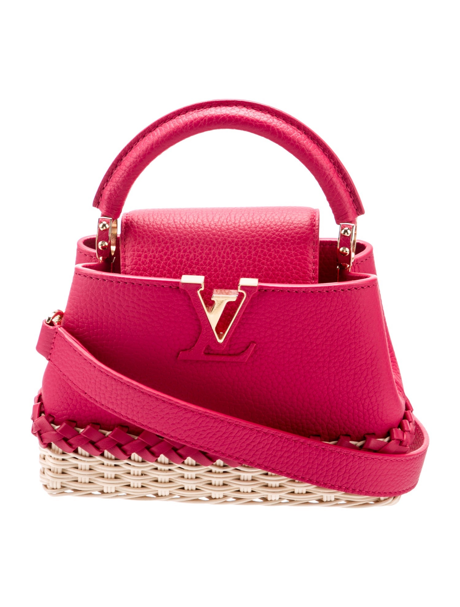 Louis Vuitton Taurillon Leather Capucines Mini