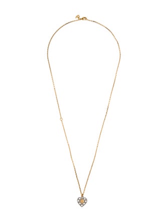 Louis Vuitton Spiky Valentine Pendant Necklace