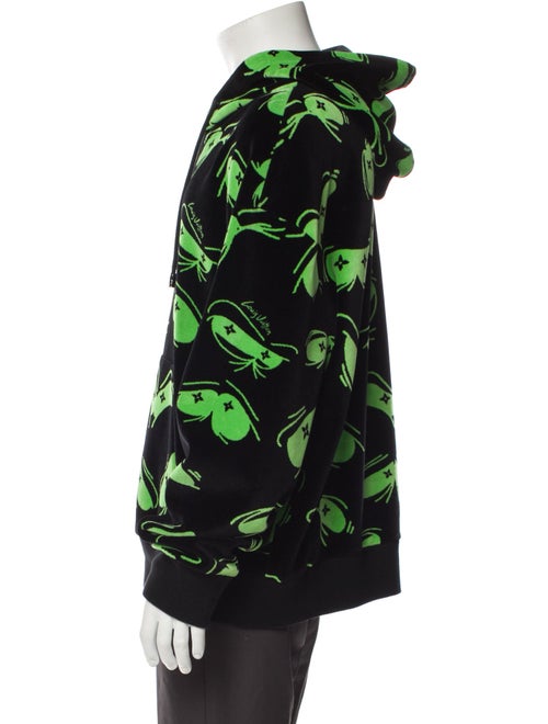 Louis Vuitton 2022 Eyes Graphic Jacquard Hoodie