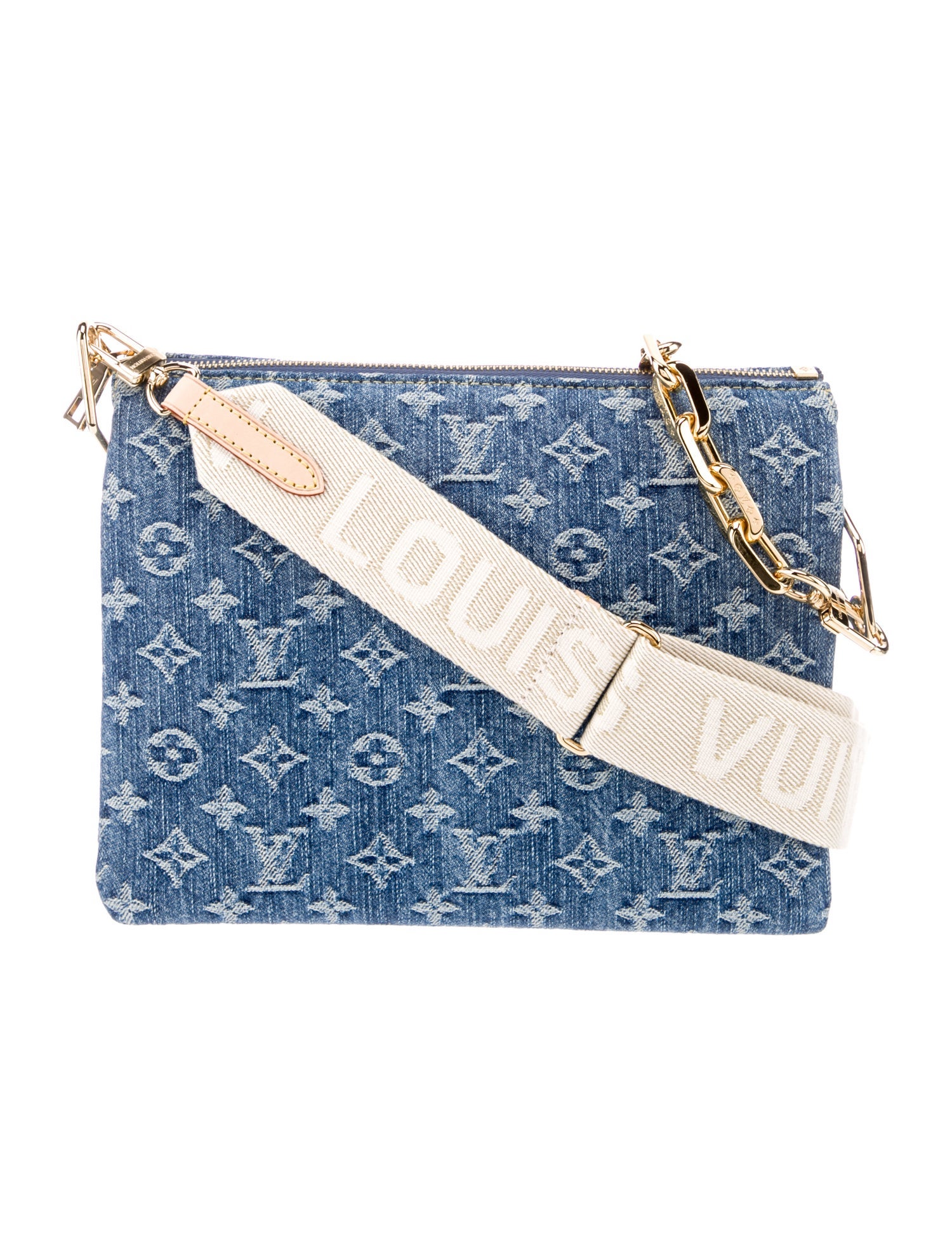 Louis Vuitton Monogram Denim Coussin PM - Blue Crossbody