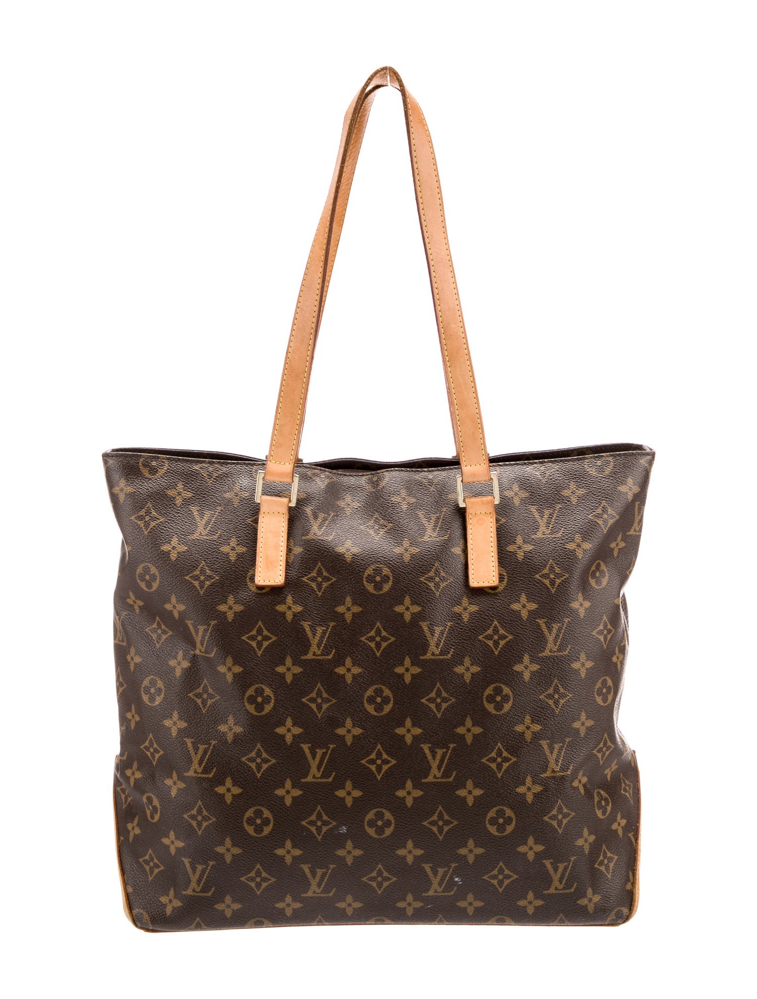 Louis Vuitton LV Monogram Cabas Mezzo Vintage - Brown Shoulder