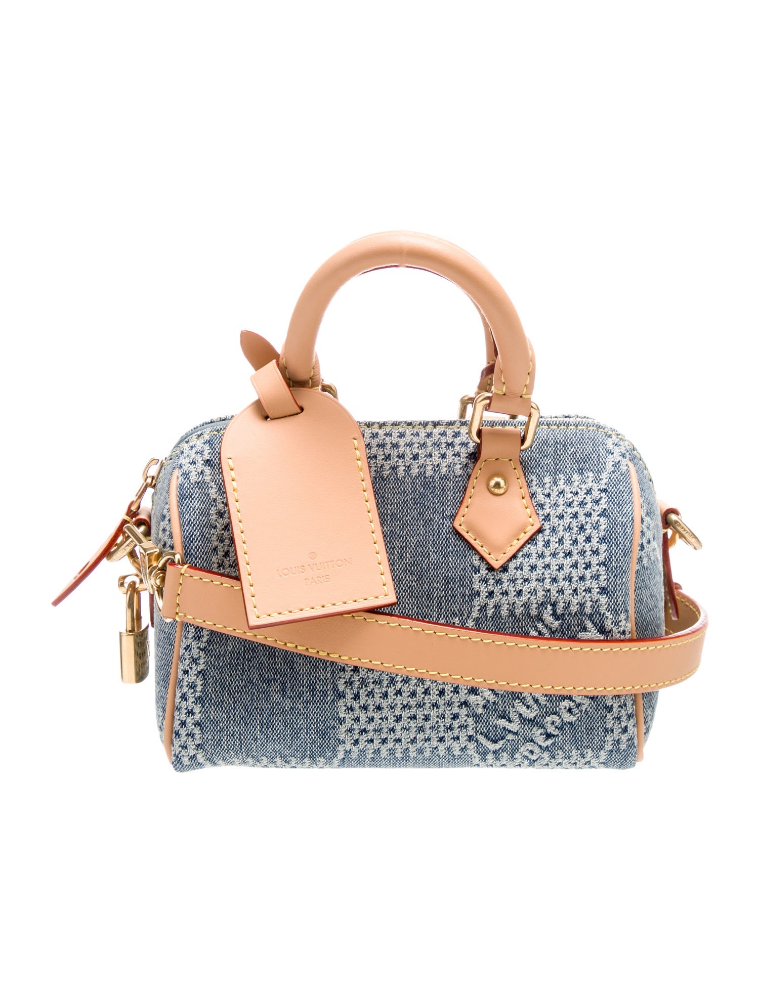 希少★在庫少【LOUIS VUITTON】スピーディ 18 ダミエデニム 3D 60591-1315-