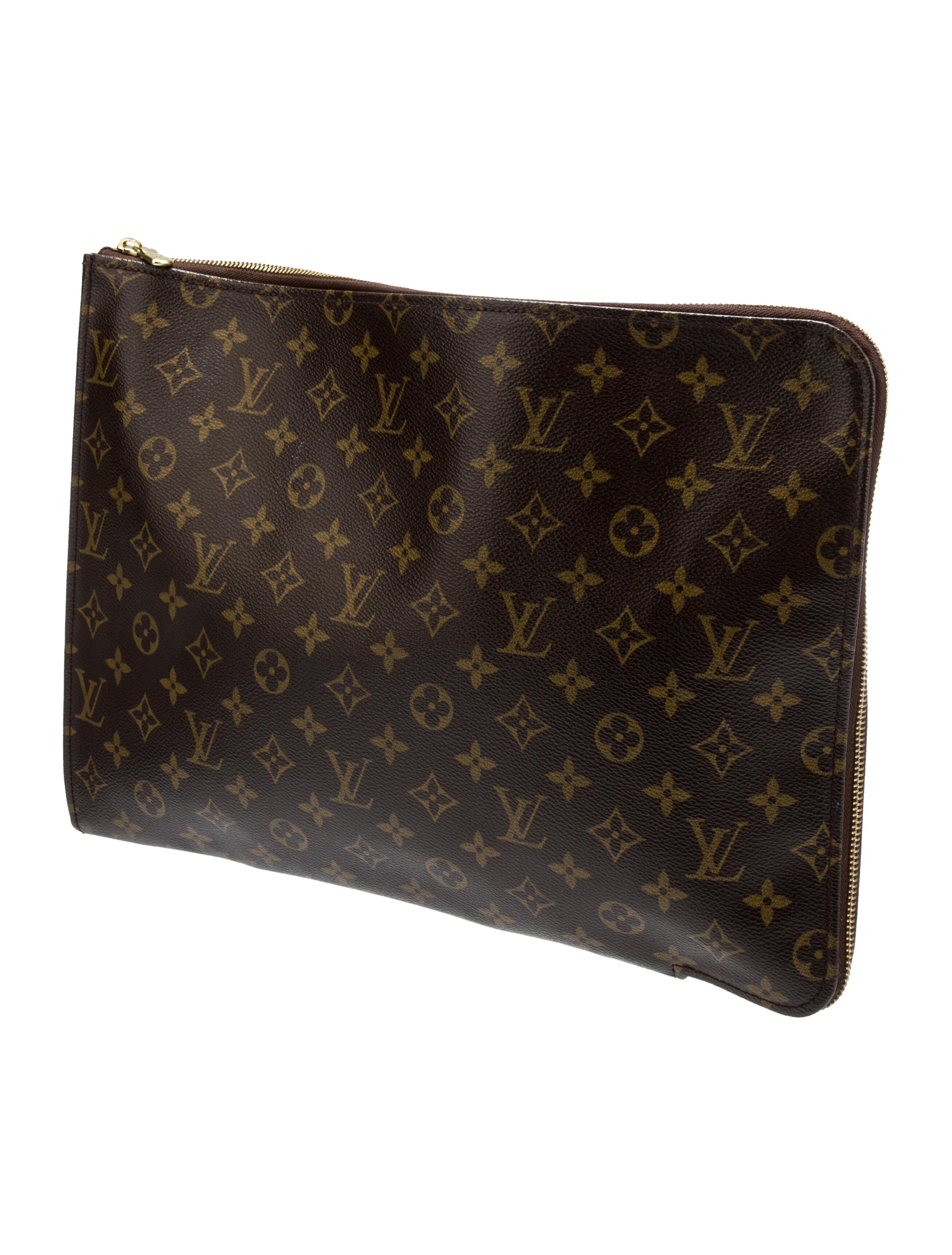 Louis Vuitton LV Monogram Poche Documents Vintage