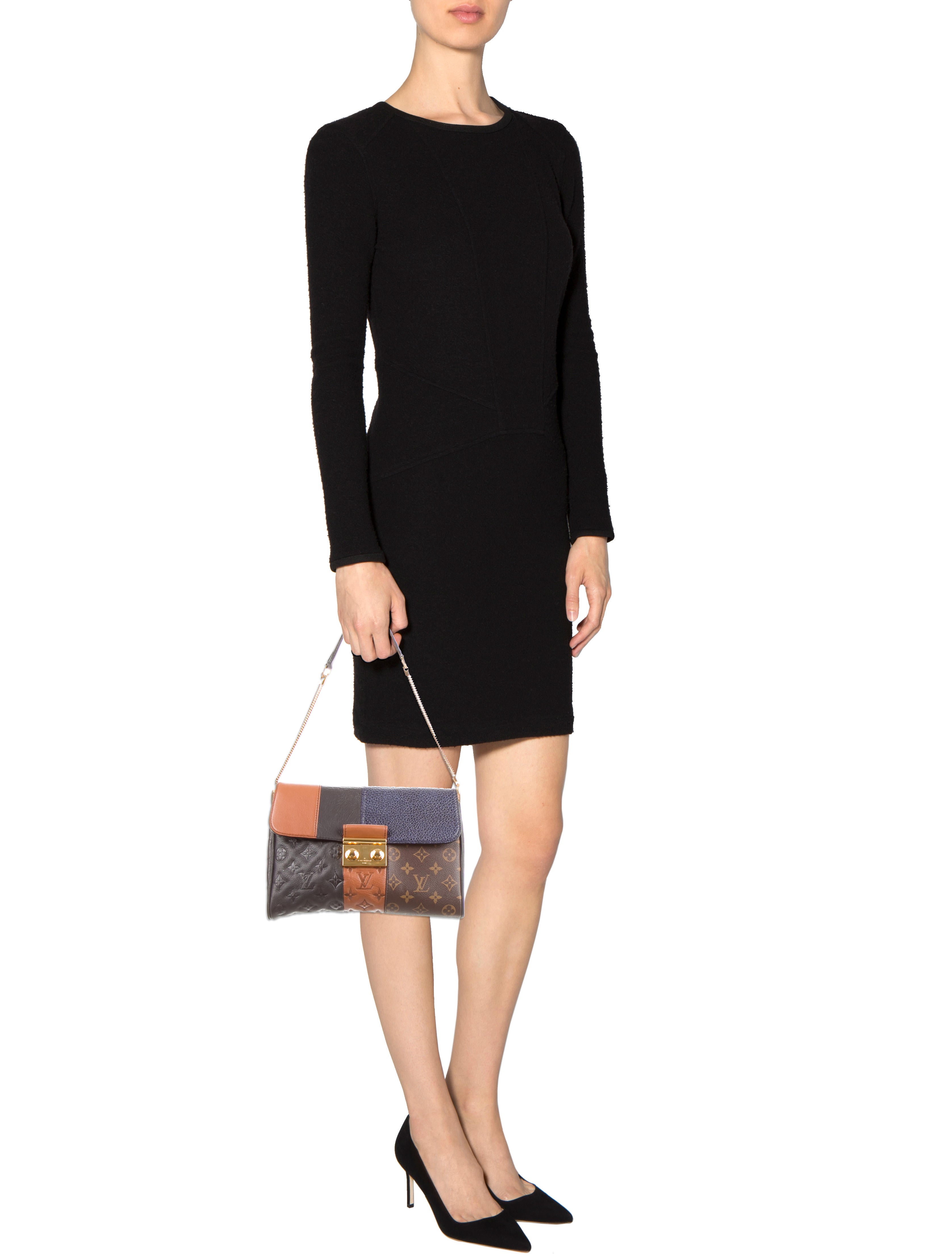 Louis Vuitton Monogram Blocks Pochette Plate