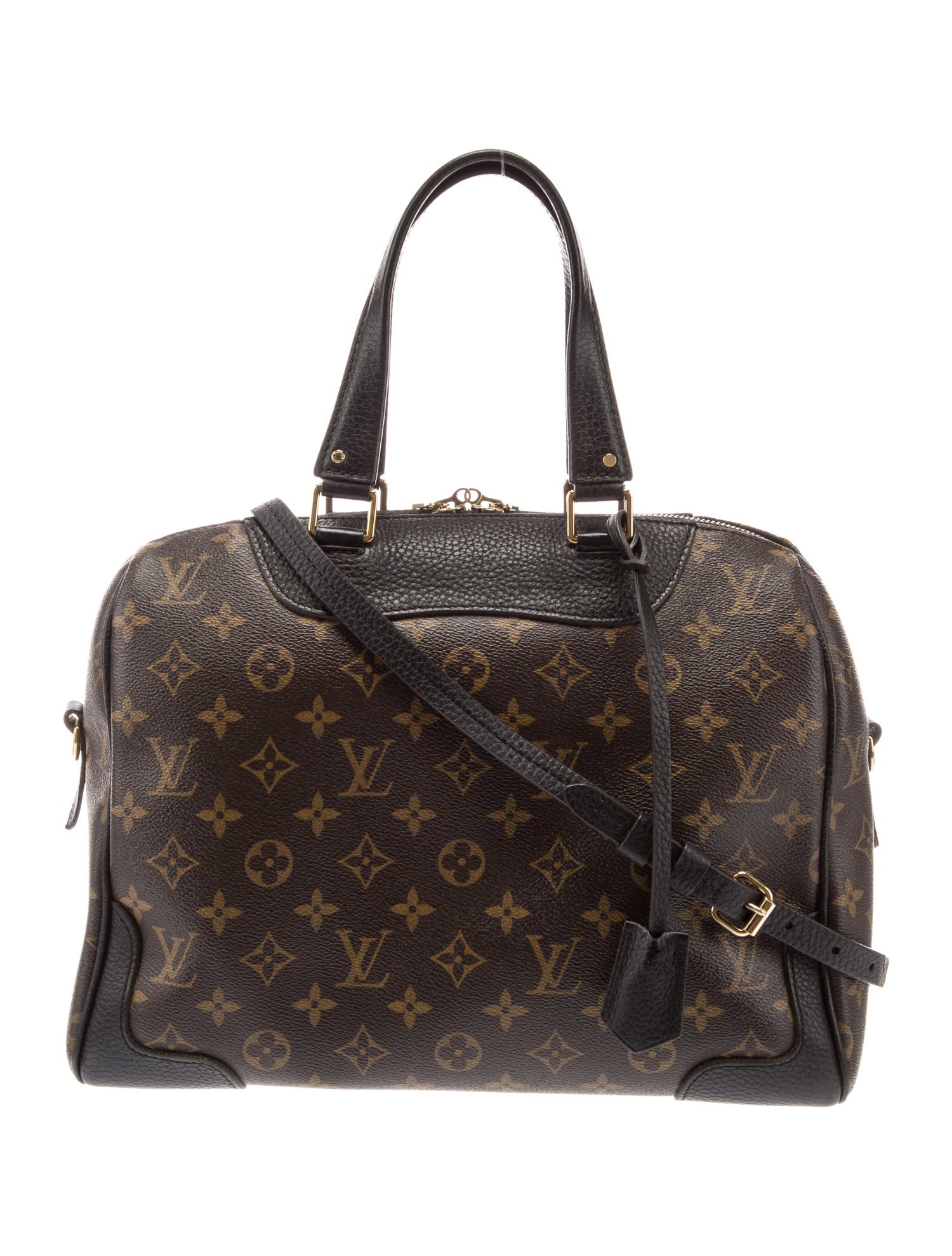 【希少】 LOUIS VUITTON LV Monogram Retiro ハンドバッグ LOUIS VUITTON Retiro GM Monogram Canvas Shoulder Bag Brown