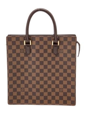 Louis Vuitton Handle Bags Damier Ebene Top Bag PM
