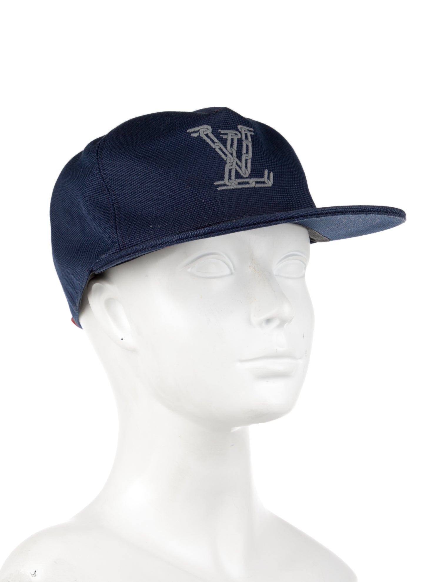Louis Vuitton 'LV Chain' Snapback Hat - Blue Hats, Accessories