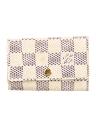 Louis Vuitton Damier Azur Multicles 6 Key Holder