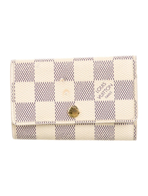 Louis Vuitton Damier Azur Multicles 6 Key Holder