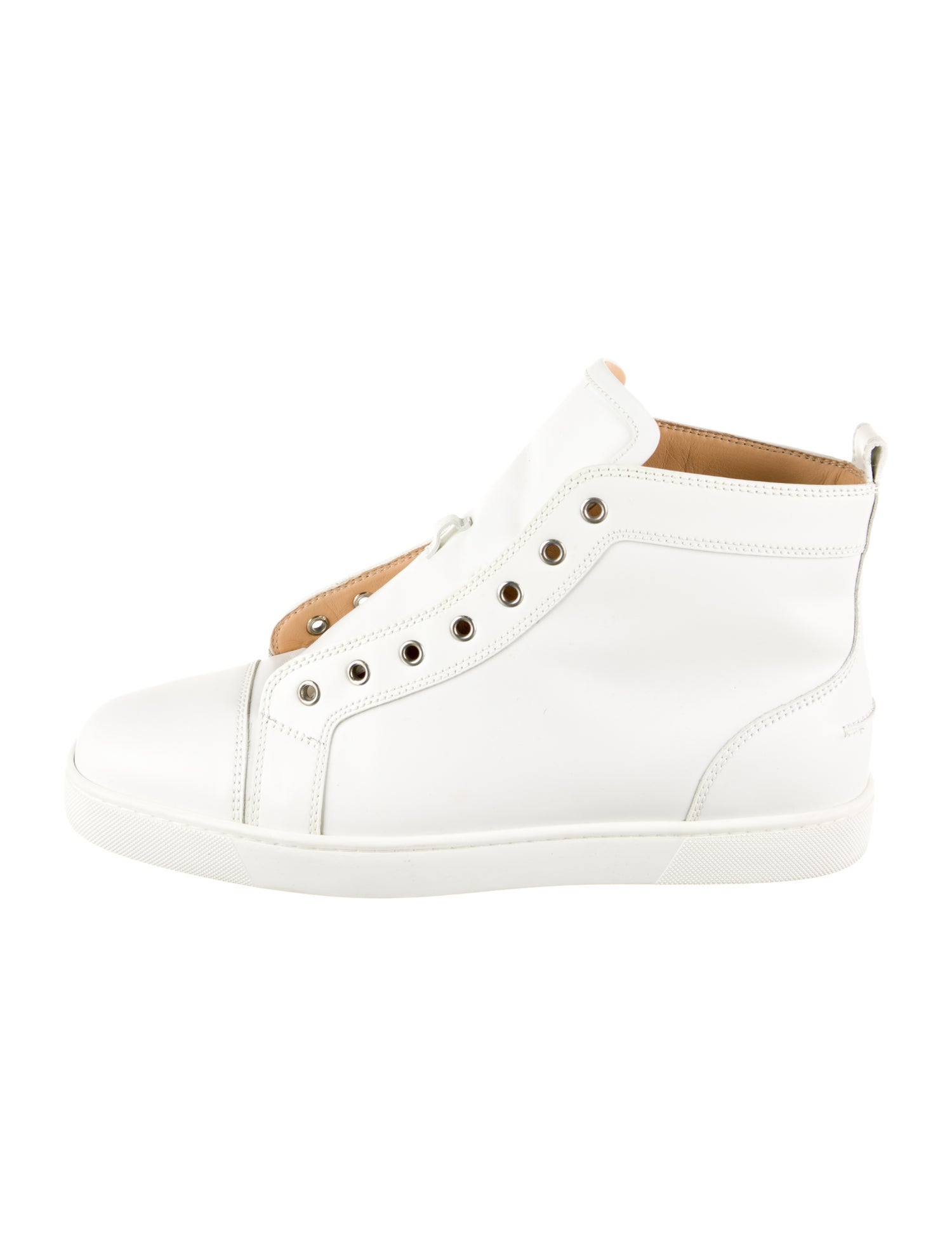 Louis Vuitton Leather Sneakers White Sneakers, Shoes LOU959748