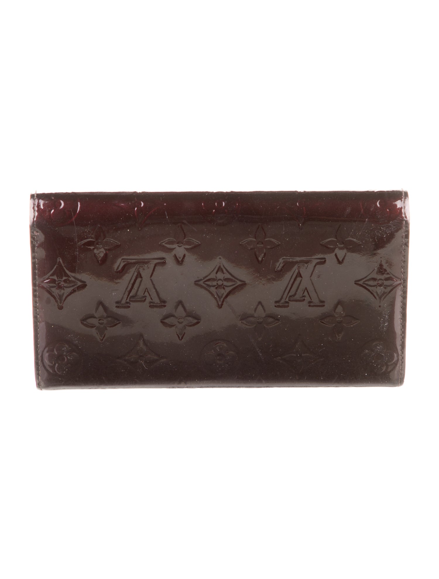 Louis Vuitton 2012 Monogram Vernis Sarah Wallet