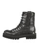 Louis Vuitton LV Monogram Patent Leather Combat Boots