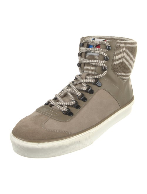 Louis Vuitton Suede Printed Sneakers