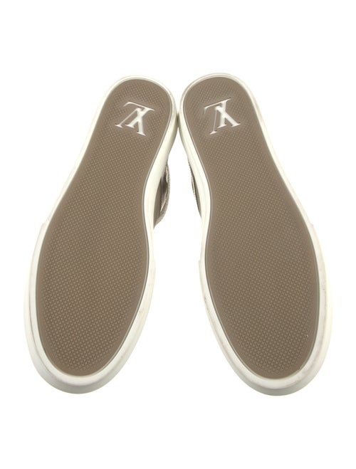 Louis Vuitton Suede Printed Sneakers
