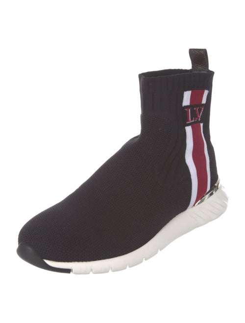 Louis Vuitton Canvas Sock Sneakers