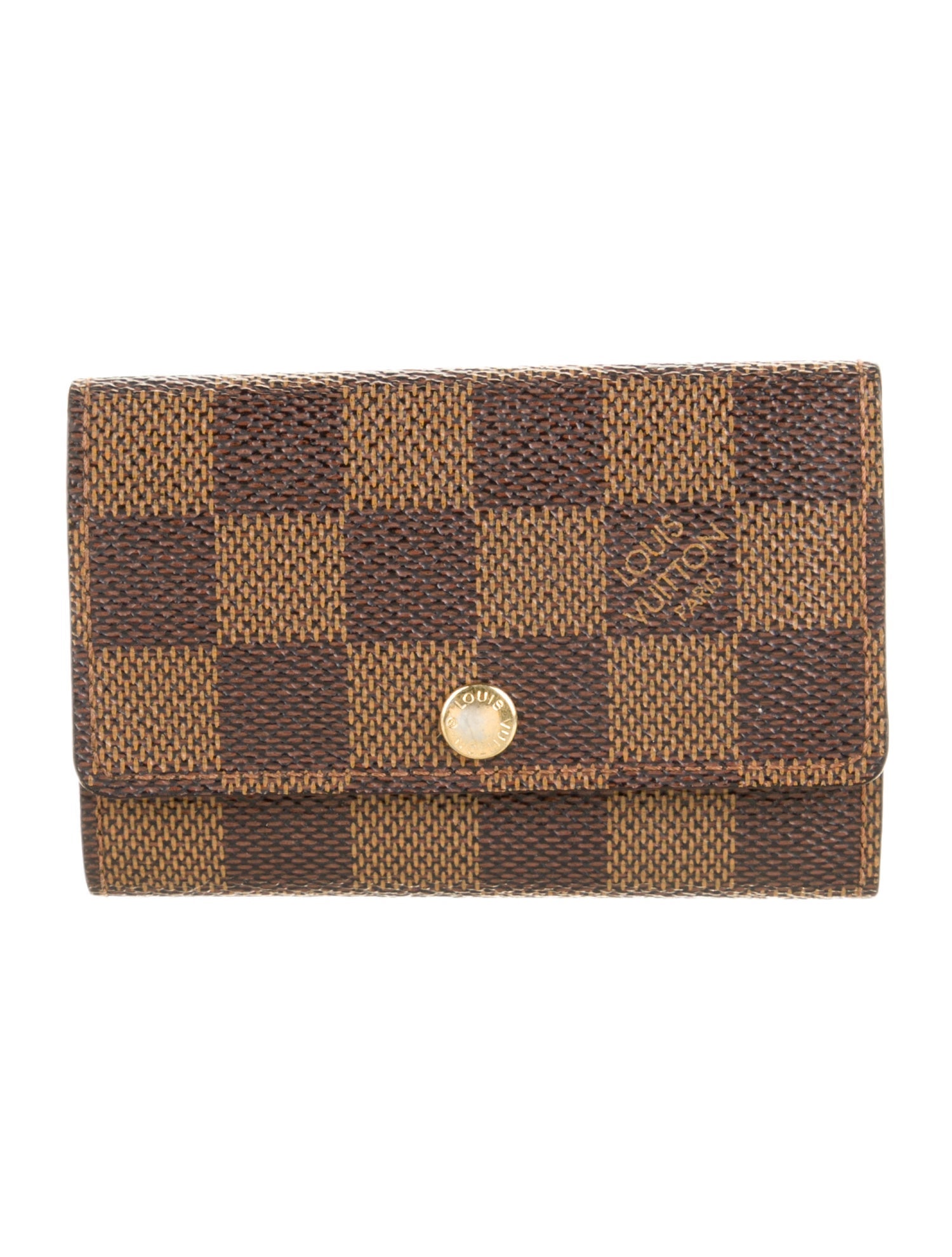 Louis Vuitton Damier Ebene 6 Ring key Holder