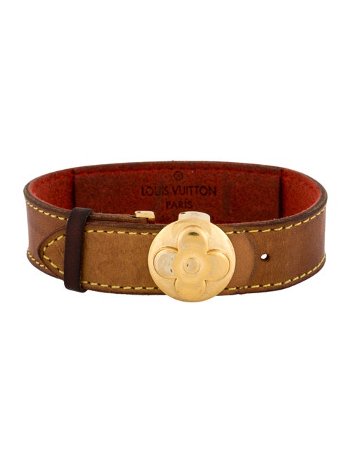 Louis Vuitton Leather Wish Bracelet